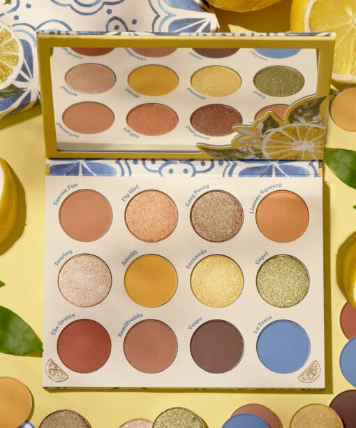 Colourpop limoncello | 12色清新檸檬酒眼影盤