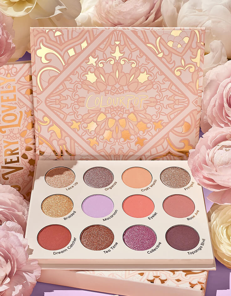 Colourpop So Very Lovely 12色眼影盤